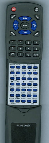 SANYO 645 049 6820 Replacement Remote