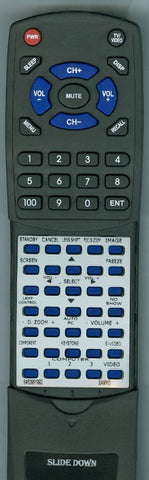 SANYO 6450951992 Replacement Remote