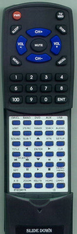 LG LHT9654S Replacement Remote