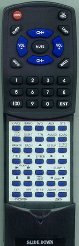 ZENITH ZHD311 Replacement Remote