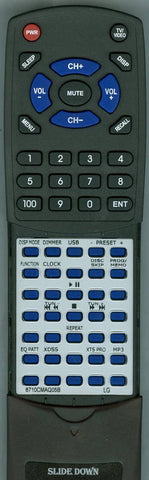 LG LFU850D Replacement Remote