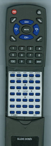 ZENITH Z20LA70 Replacement Remote