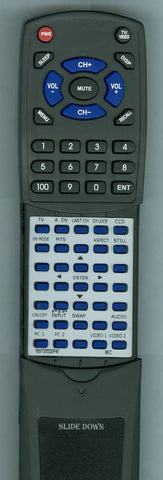 NEC RC07259 Replacement Remote