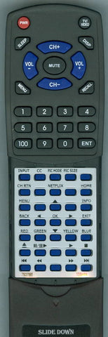 TOSHIBA 50L3400U Replacement Remote