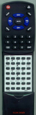 ZENITH VR2107 Replacement Remote