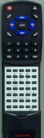 ZENITH VRS428 Replacement Remote