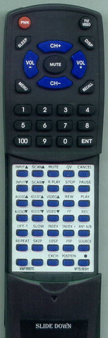 MITSUBISHI CS2670R Replacement Remote