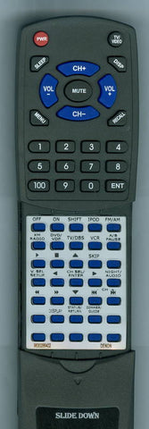DENON DHT487DV Replacement Remote