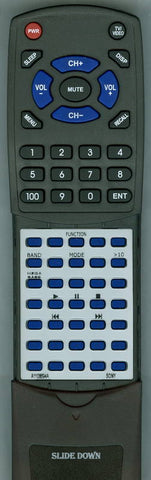 SONY CFDE100 Replacement Remote