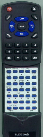 SONY HCDZX99I Replacement Remote