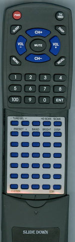 SONY XDRF1HD Replacement Remote