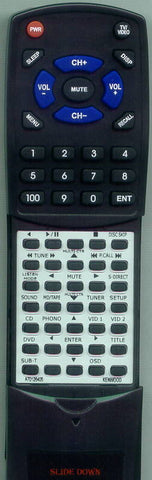 KENWOOD VR-305 Replacement Remote