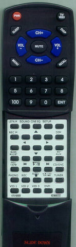 KENWOOD RC R0720 Replacement Remote