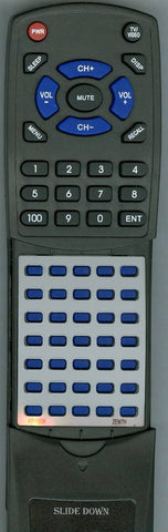 ZENITH Z711B Replacement Remote