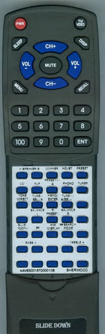 SHERWOOD RX-4508 Replacement Remote