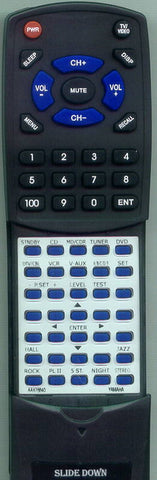 YAMAHA YHT170 Replacement Remote