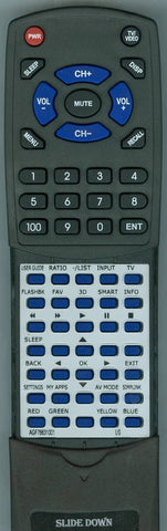 LG 42LA6200 Replacement Remote