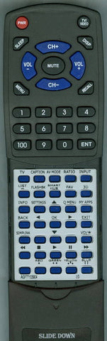 LG AKB73715690 Replacement Remote