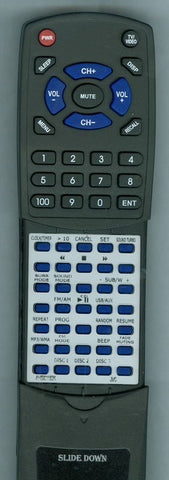 JVC SP-MXC55 (Speakers) Replacement Remote