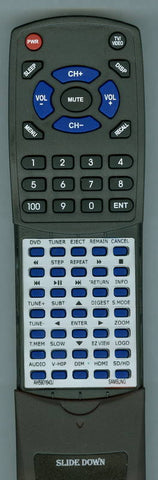 SAMSUNG HTQ100 Replacement Remote