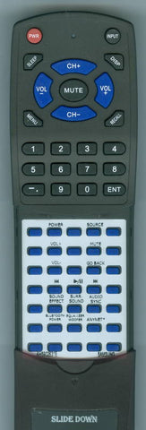 SAMSUNG HW H7501 Replacement Remote