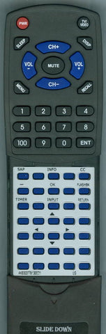LG AKB30377813 Replacement Remote