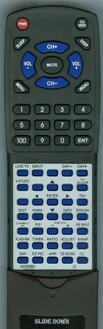 LG 42PB4D Replacement Remote