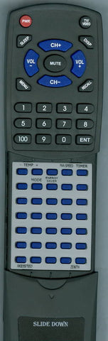 ZENITH ZW6500R Replacement Remote