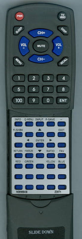 ZENITH Z60PV220 Replacement Remote