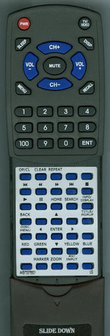 LG BD645 Replacement Remote