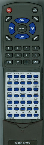 LG UF6450 series Replacement Remote