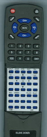 ACER RTAT3265 Replacement Remote