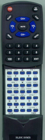 PIONEER CUVSX133 Replacement Remote