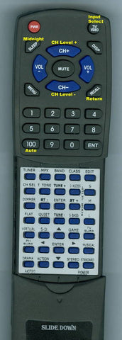 PIONEERINSERT RTAXD7310 Replacement Remote