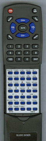 PIONEER VSX-72TXV-S Replacement Remote