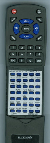 CA AZUR540RV1 Replacement Remote