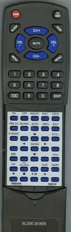 SAM SYNCMASTER 400PXN Replacement Remote