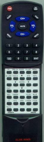 SAMSUNG LN40A550P3 Replacement Remote