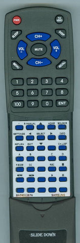 SAMSUNG M4500 series Replacement Remote