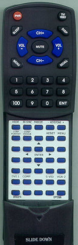 OPTOMA EP719 Replacement Remote