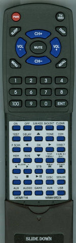 HARMANKARDON CARTAVR171HK Replacement Remote