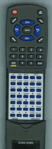 HARMANKARDINSERT CARTDVD48 Replacement Remote