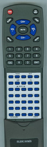 CRAIG CHT973 Replacement Remote