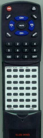 CORNEA CT1503T BIG REMOTE Replacement Remote
