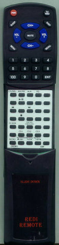 COBY RTCX3CD610 Replacement Remote