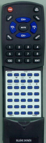 PIONEER CDXFM1237S Replacement Remote