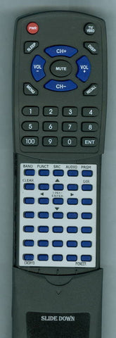 PIONEER DEHP6000UB Replacement Remote