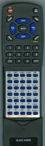 ACESONICINSERT DGX109 Replacement Remote