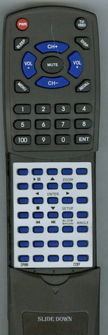 COBY RTDP888 Replacement Remote