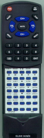 TVIEW RTDVD1047FDIR Replacement Remote